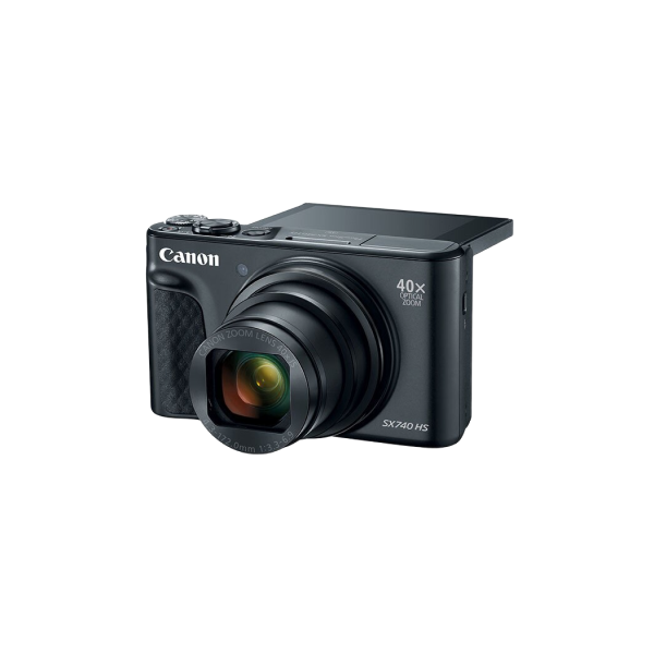 Canon SX740 HS PowerShot Digital Camera (Black)